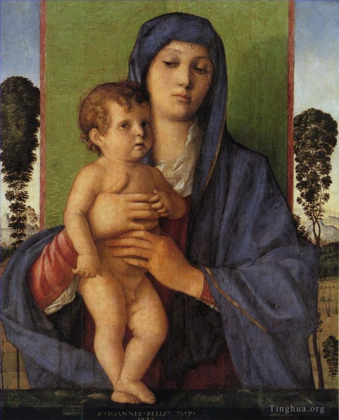 Giovanni Bellini Peinture à l'huile - Madone degli Alberetti