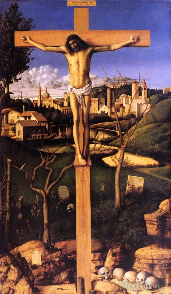 Giovanni Bellini Peinture à l'huile - La crucifixion