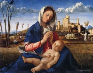 Giovanni Bellini œuvres - La vierge et l'enfant