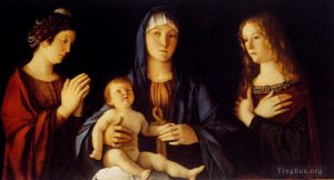Giovanni Bellini œuvres - Vierge à l'Enfant entre Sainte Catherine et Sainte Marie