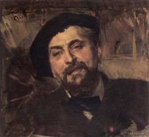 Giovanni Boldini œuvres - Portrait de l'Artiste Ernest Ange Duez