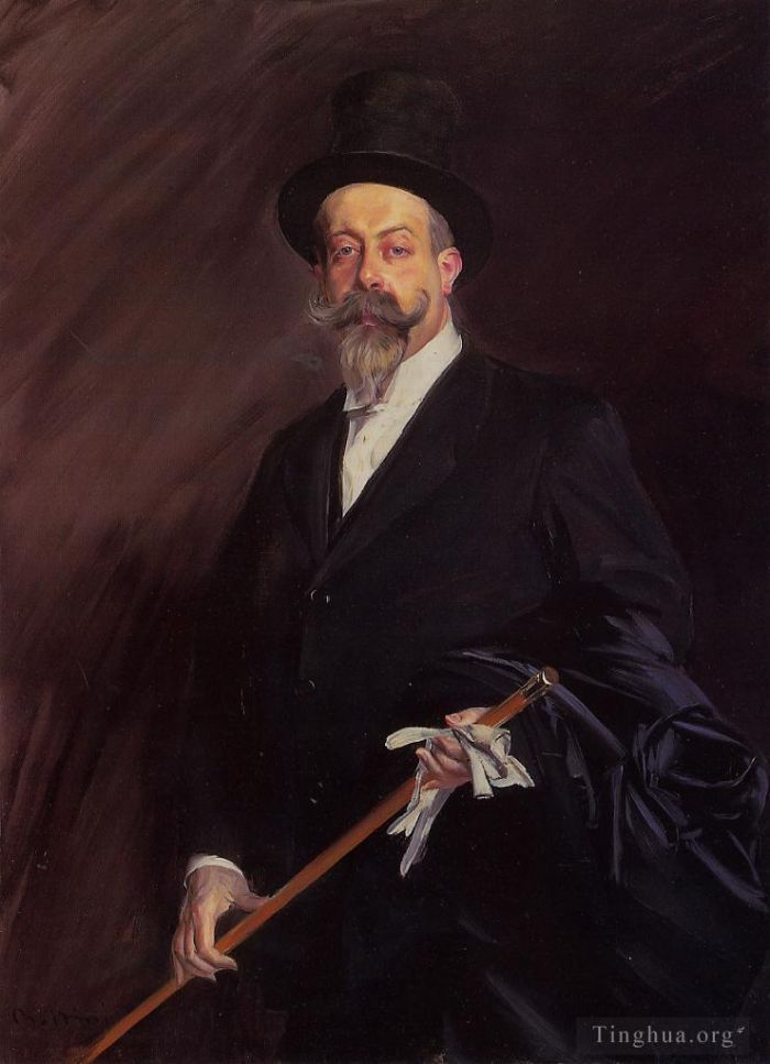 Giovanni Boldini Peinture à l'huile - Portrait de WillyL'écrivain Henri Gauthier Villars