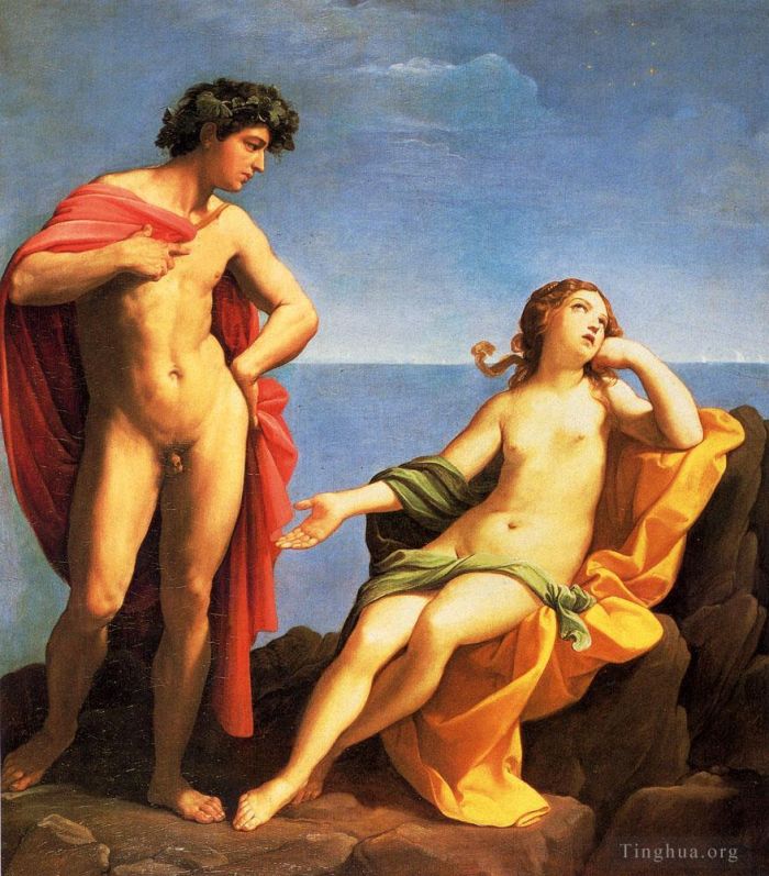Guido Reni Peinture à l'huile - Bacchus et Ariane