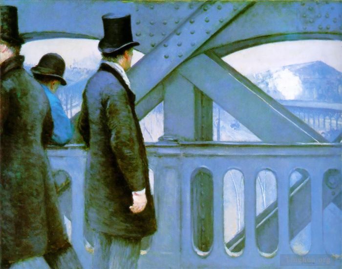 Gustave Caillebotte Peinture à l'huile - 5Pont de l'Europe