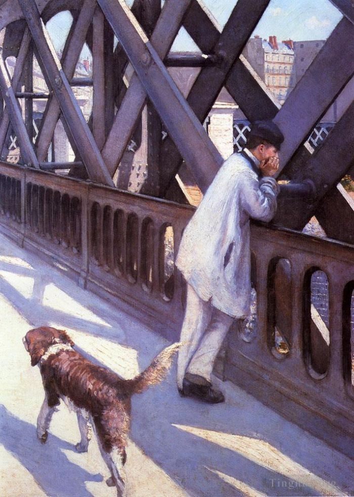 Gustave Caillebotte Peinture à l'huile - L Europe Le Pont De