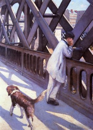Gustave Caillebotte œuvres - L Europe Le Pont De