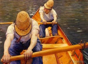Gustave Caillebotte œuvres - Rameurs