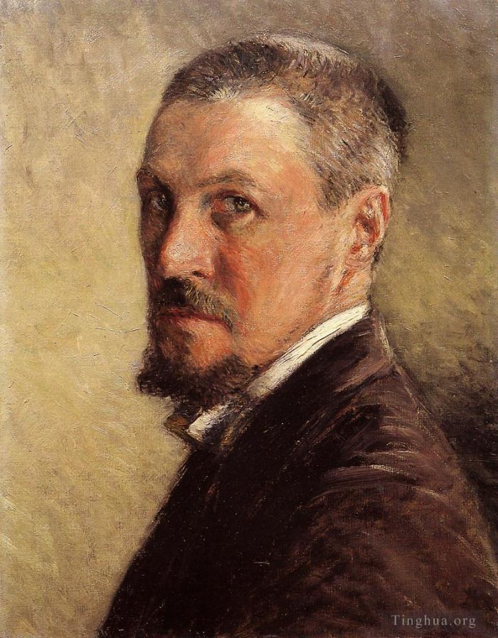 Gustave Caillebotte Peinture à l'huile - Autoportrait2