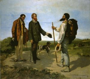 Jean Désiré Gustave Courbet œuvres - Bonjour Monsieur Courbet
