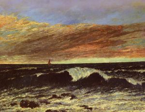 Jean Désiré Gustave Courbet œuvres - La Vague