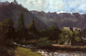 Jean Désiré Gustave Courbet œuvres - Le Glacier
