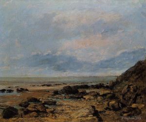 Jean Désiré Gustave Courbet œuvres - Bord de mer rocheux