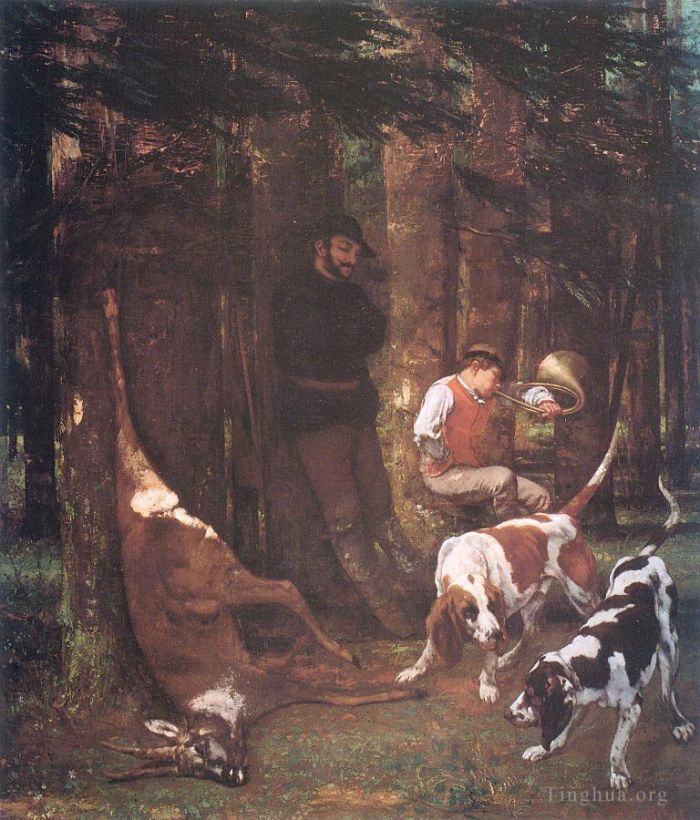 Jean Désiré Gustave Courbet Peinture à l'huile - La carrière
