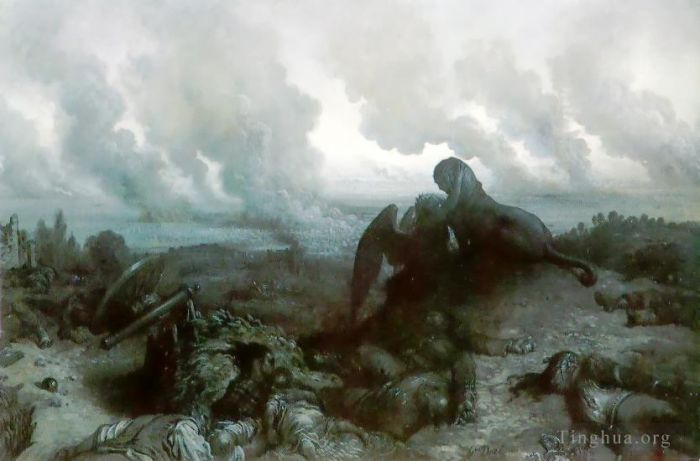 Gustave Doré Peinture à l'huile - Doré