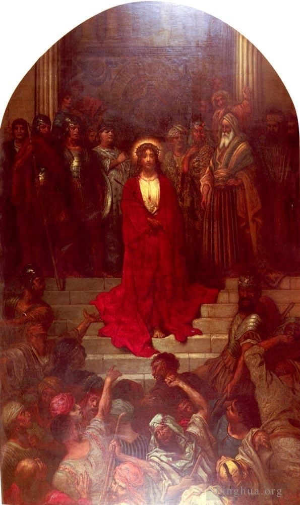 Gustave Doré Peinture à l'huile - Ici vous voyez la sanguinaire Erynnieshe a dit
