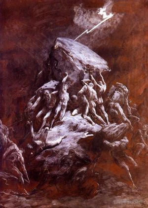Gustave Doré œuvres - La Chute Des Titans