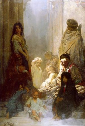 Gustave Doré œuvres - La sieste