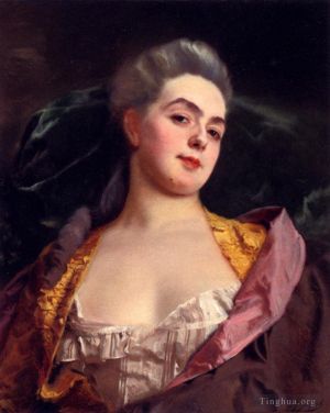 Gustave Jacquet œuvres - Portrait de dame