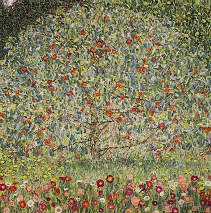 Gustave Klimt Peinture à l'huile - Pommier I