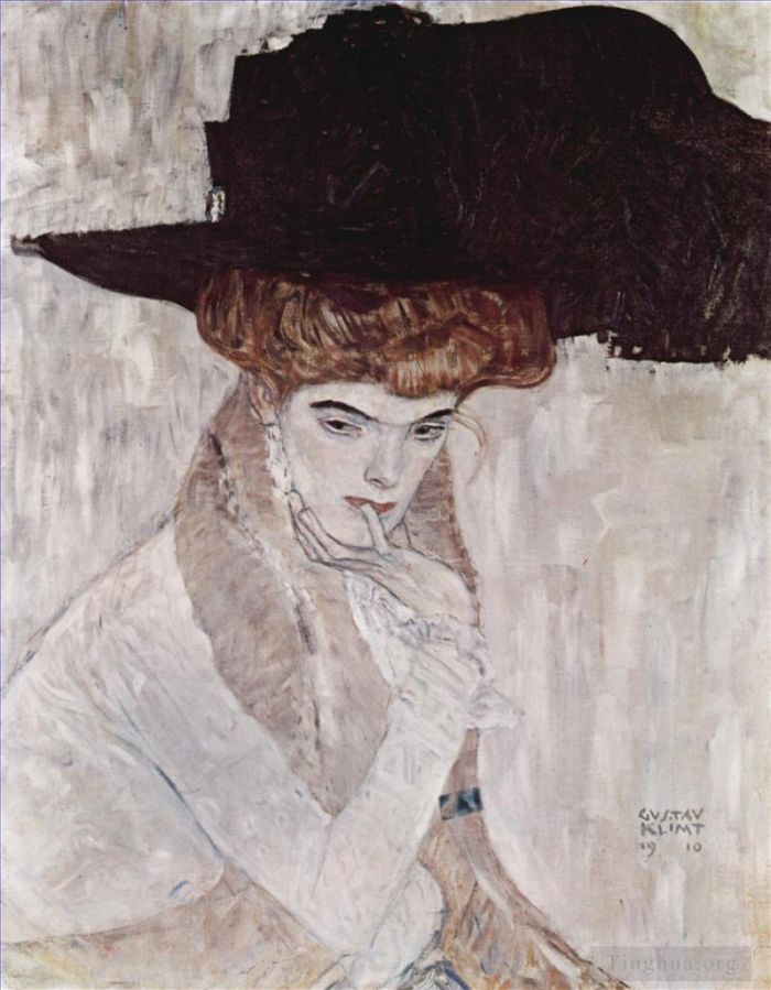 Gustave Klimt Peinture à l'huile - Cabane Derschwarze