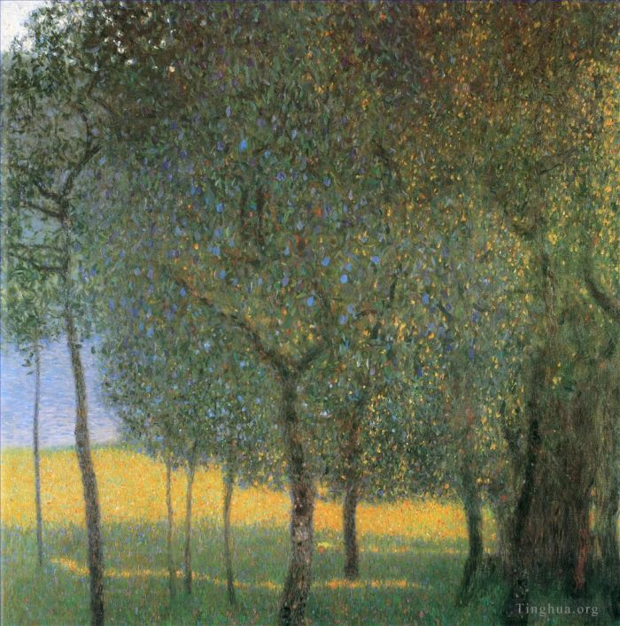 Gustave Klimt Peinture à l'huile - Arbres fruitiers