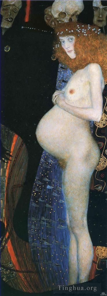 Gustave Klimt Peinture à l'huile - J'espère
