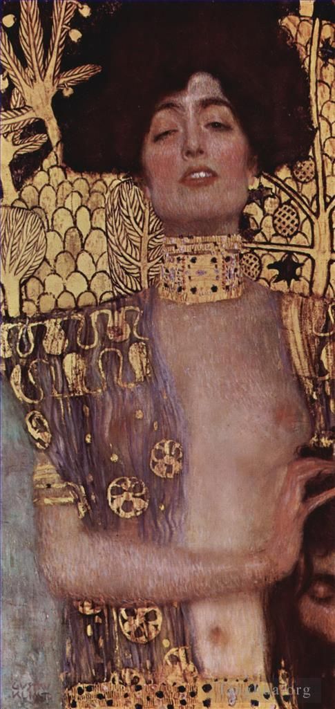 Gustave Klimt Peinture à l'huile - Judith et Holopherne I