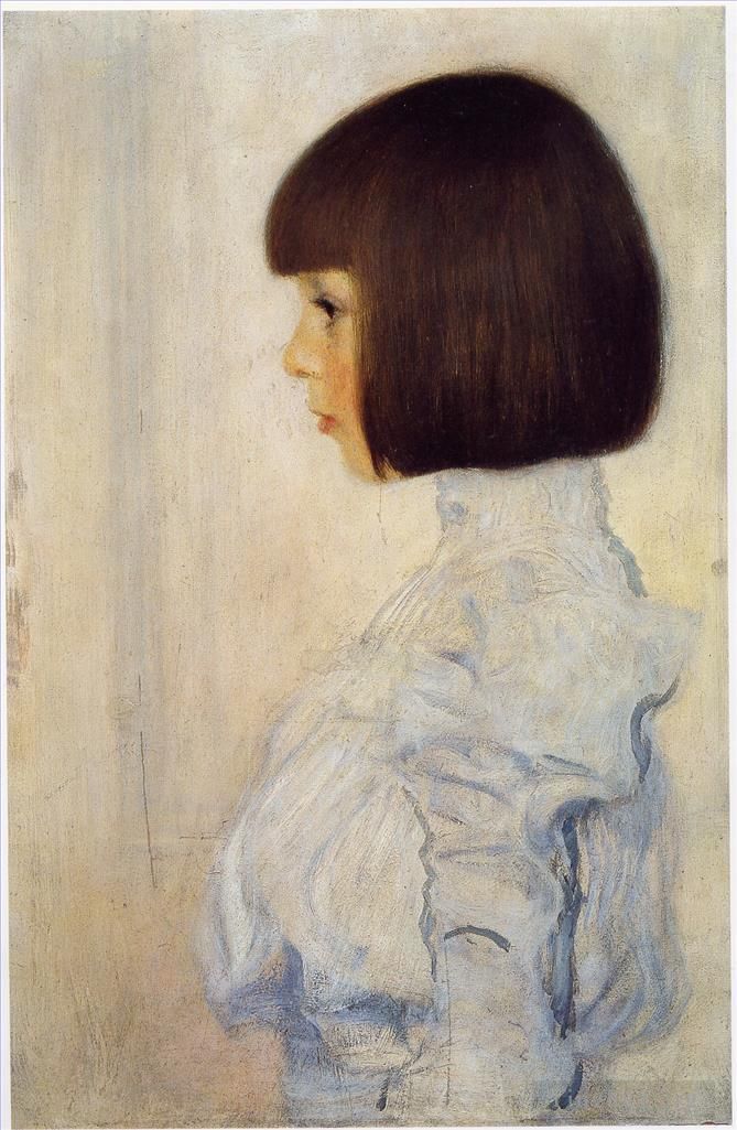 Gustave Klimt Peinture à l'huile - Portrait d'Hélène Klimt