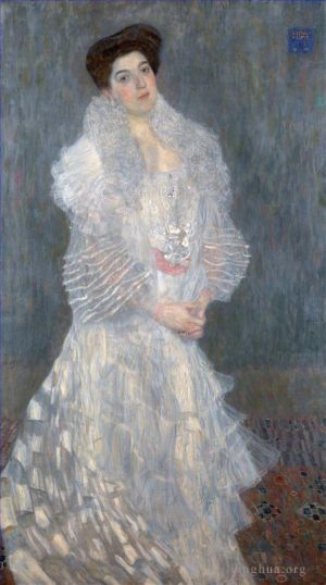 Gustave Klimt œuvres - Portrait d'Hermine Gallia