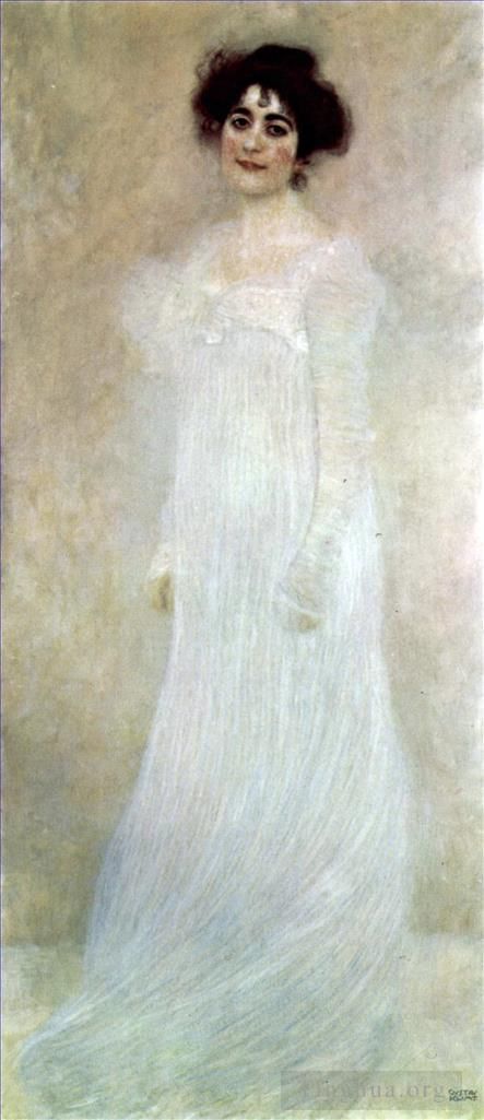 Gustave Klimt Peinture à l'huile - Portrait de Serena Lederer