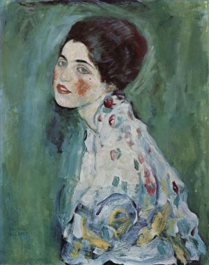 Gustave Klimt œuvres - Portrait d'une dame