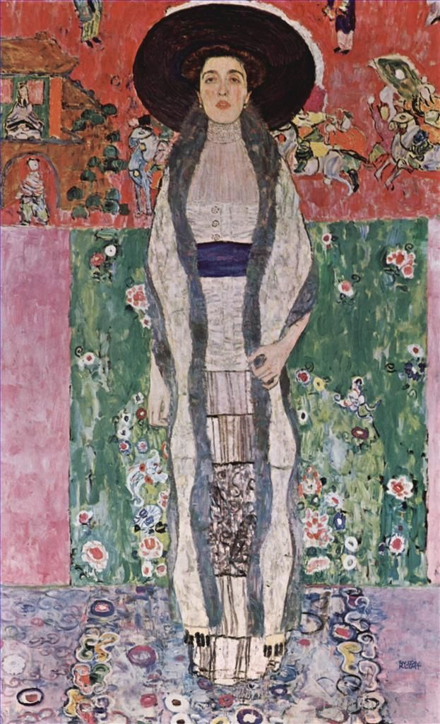Gustave Klimt Peinture à l'huile - Portrait de Adèle Bloch-Bauer II