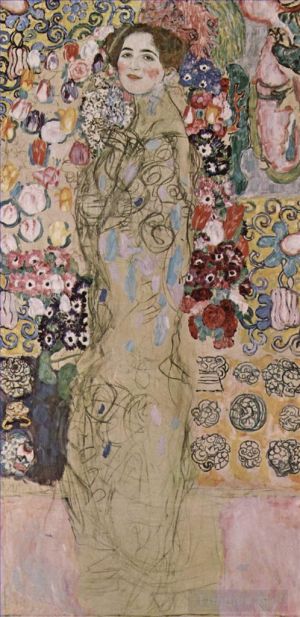 Gustave Klimt œuvres - Portrait de Maria Munk