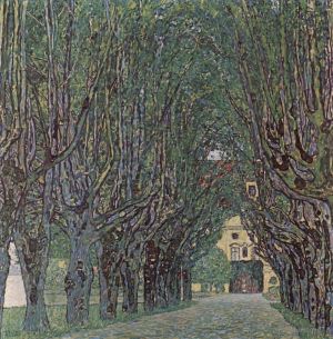 Gustave Klimt œuvres - Wegim Parkvon Schlob Kammer