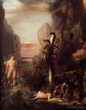 Gustave Moreau œuvres - Moreau Hercule et l'Hydre