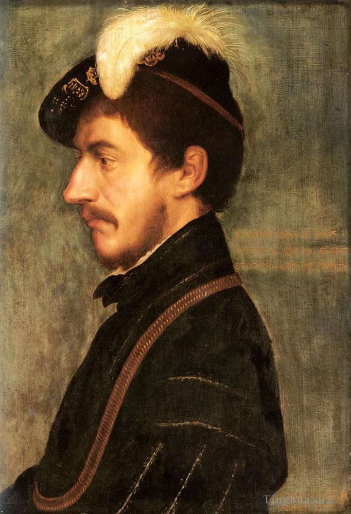 Hans Holbein the Younger Peinture à l'huile - Portrait de Sir Nicholas Pyntz