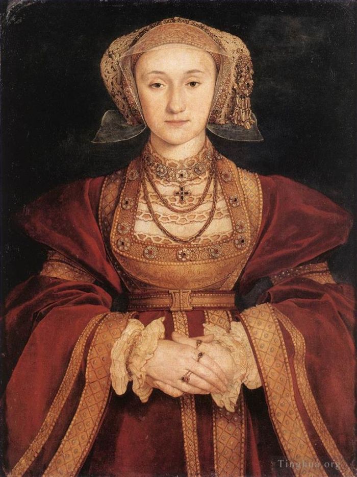Hans Holbein the Younger Peinture à l'huile - Portrait d'Anne de Clèves