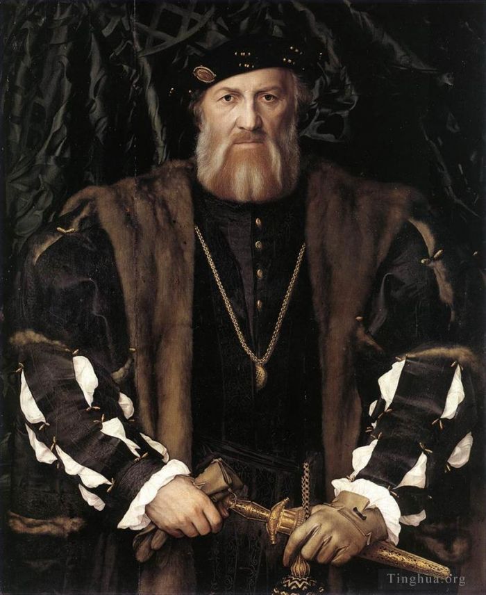 Hans Holbein the Younger Peinture à l'huile - Portrait de Charles de Solier Seigneur de Morette