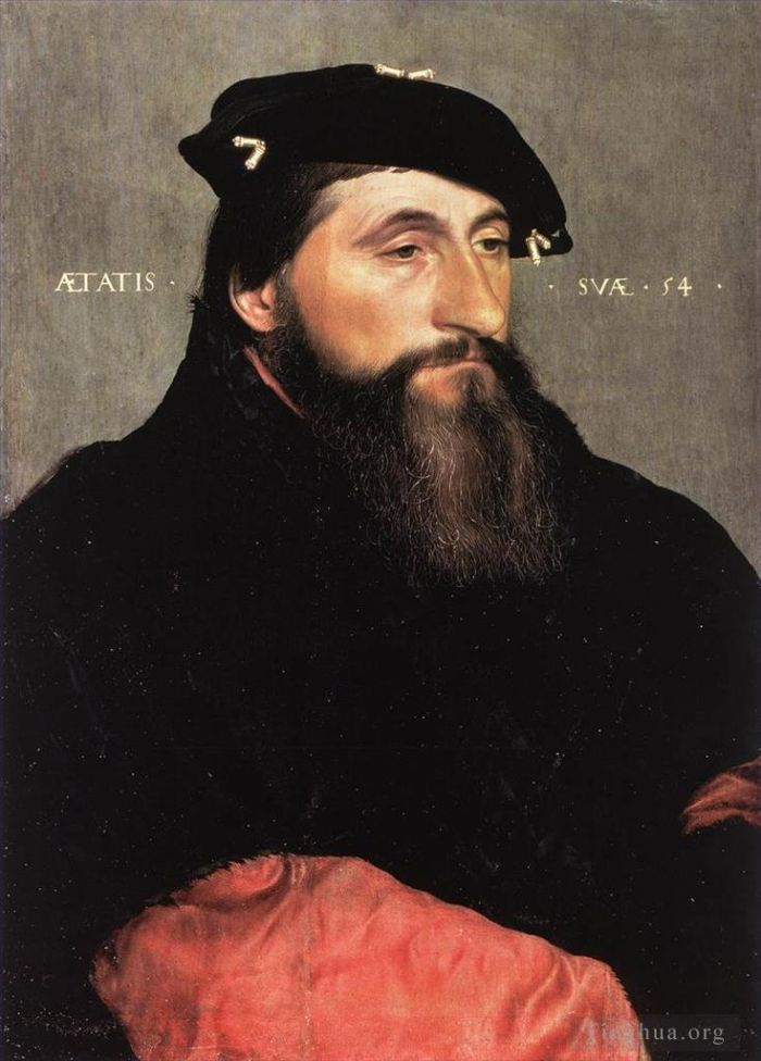 Hans Holbein the Younger Peinture à l'huile - Portrait du duc Antoine le Bon de Lorraine