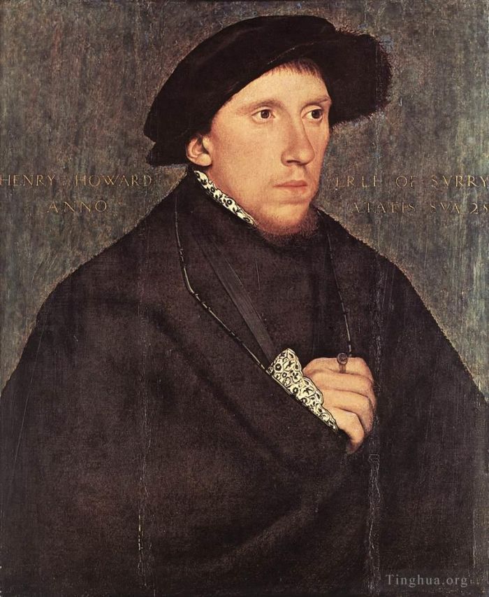 Hans Holbein the Younger Peinture à l'huile - Portrait d'Henry Howard, comte de Surrey