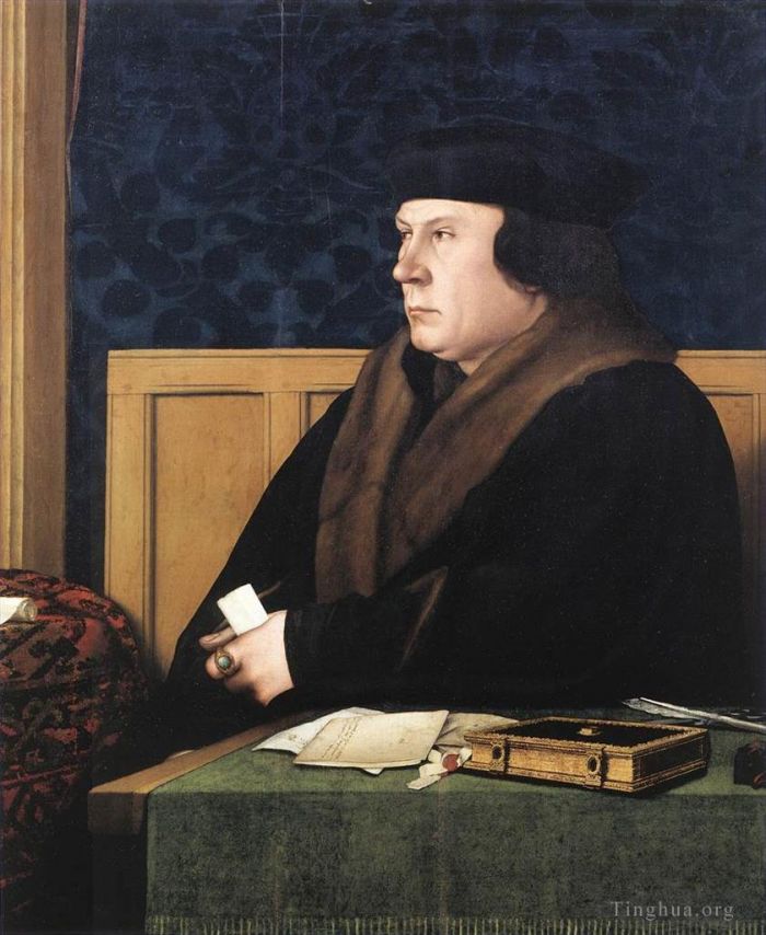 Hans Holbein the Younger Peinture à l'huile - Portrait de Thomas Cromwell