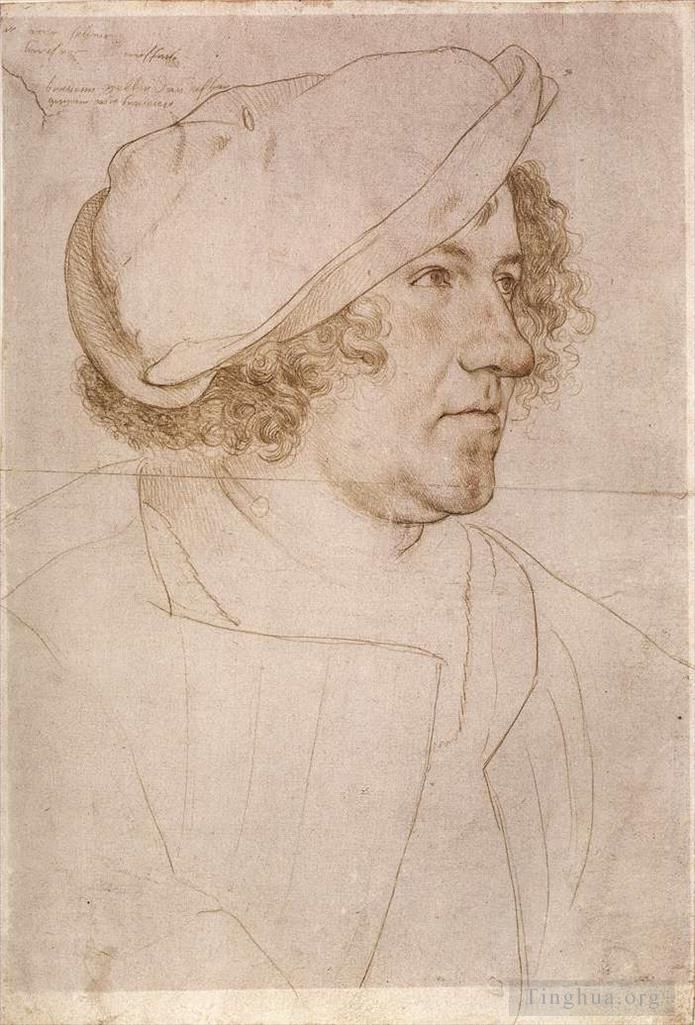 Hans Holbein the Younger Types de peintures - Portrait de Jakob Meyer zum Hasen