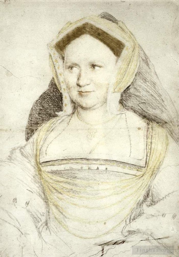 Hans Holbein the Younger Types de peintures - Portrait de Lady Mary Guildford