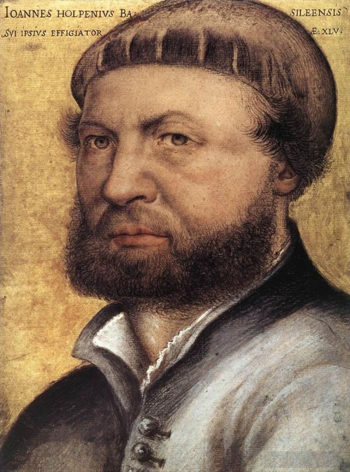 Hans Holbein the Younger Types de peintures - Autoportrait
