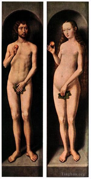 Hans Memling œuvres - Adam et Ève 1485