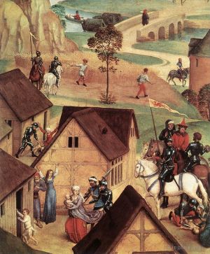 Hans Memling œuvres - Avent et Triomphe du Christ 1480détail1