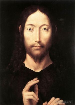 Hans Memling œuvres - Le Christ donnant sa bénédiction 1478