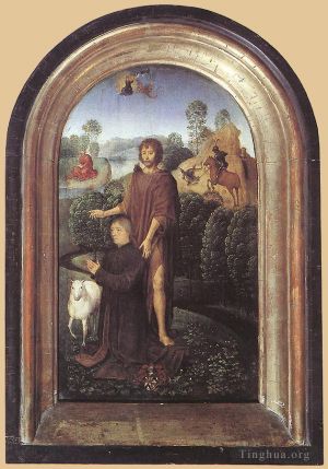 Hans Memling œuvres - Diptyque de Jean de Cellier 1475II