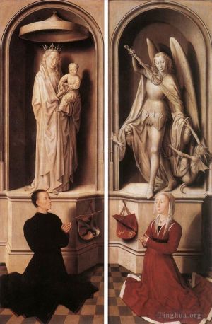 Hans Memling œuvres - Triptyque du Jugement dernier ouvert 1467detail13