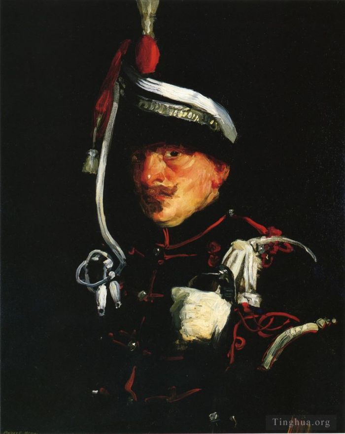 Robert Henri Peinture à l'huile - Soldat néerlandais